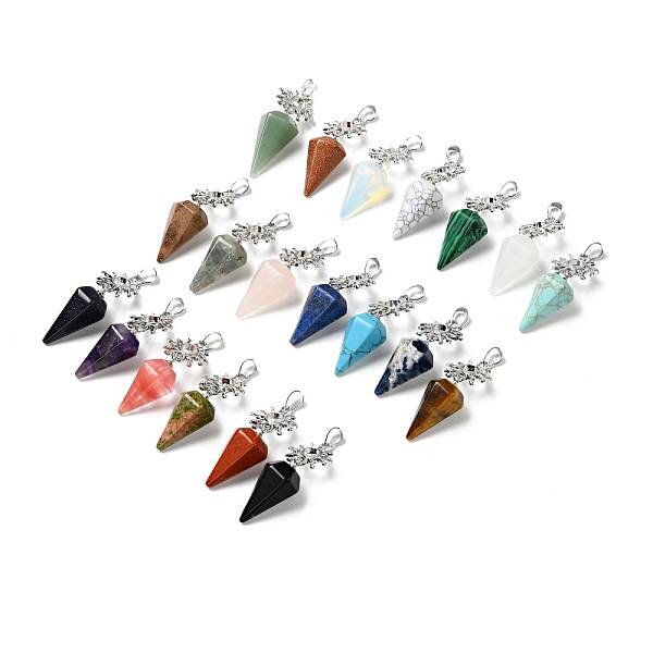 Natural & Synthetic Gemstone Pendants