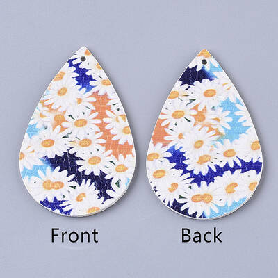 PU Leather Big Pendants