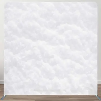 Soft White Snow Texture Xmas Pillow Case Backdrop - Aperturee