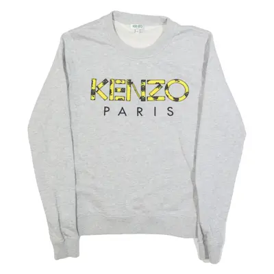 KENZO Mens Sweatshirt Grey XS