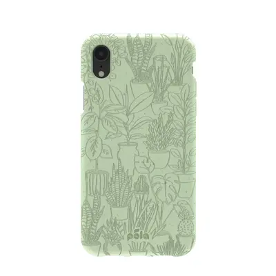 Sage Green Green Oasis iPhone XR Case