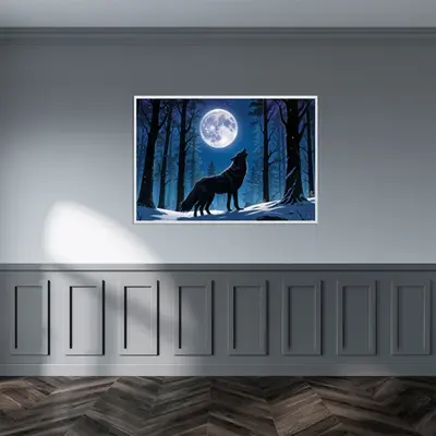 Lunar Serenade - Wolf Under the Moon
