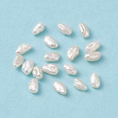 Baroque Natural Keshi Pearl Beads