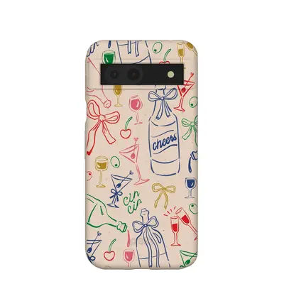 Seashell Midnight Toast Google Pixel 8a Case