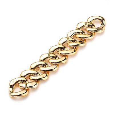 Handmade UV Plating Acrylic Curb Chains