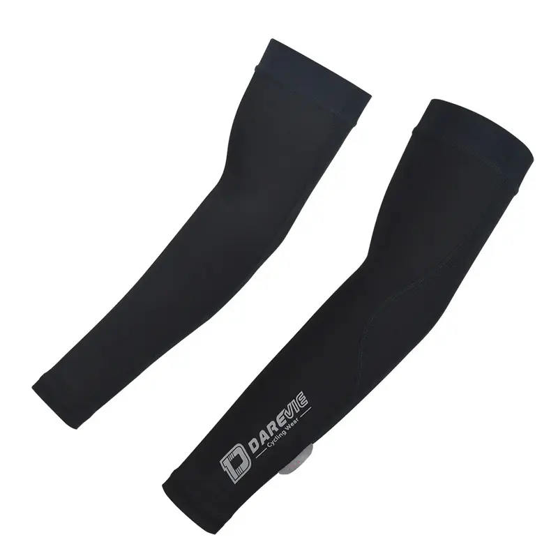 Darevie, for cycling, Darevie, synthetic arm warmers for women, DVA006, black