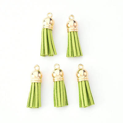 Faux Suede Tassel Pendant Decorations
