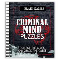 Spring Summer 4th July Gift Criminal Mind Puzzles Book for Adults