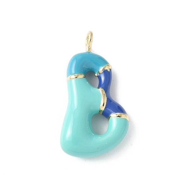 Brass Enamel Pendants