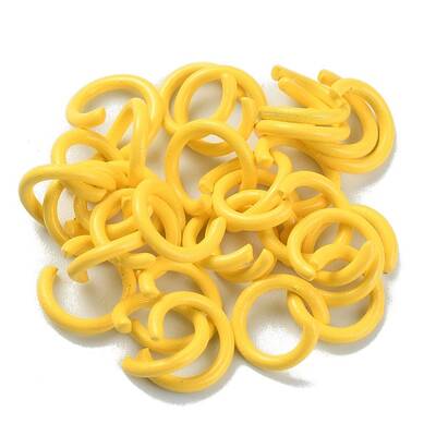 Zinc Alloy Open Jump Rings