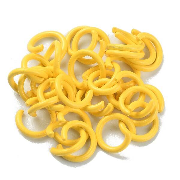 Zinc Alloy Open Jump Rings
