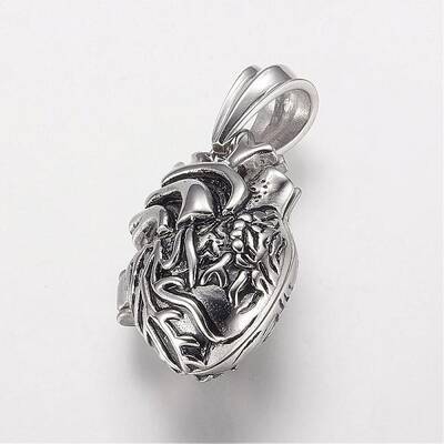 304 Stainless Steel Locket Pendants
