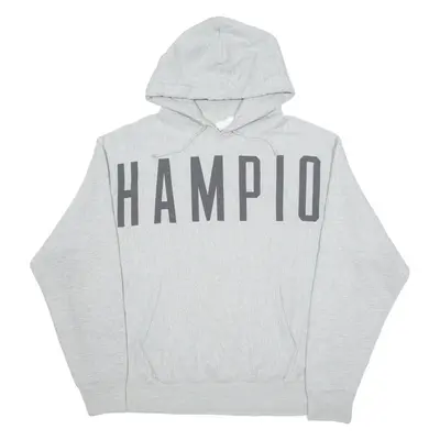 CHAMPION REVERSE WEAVE Mens Grey Hoodie XL