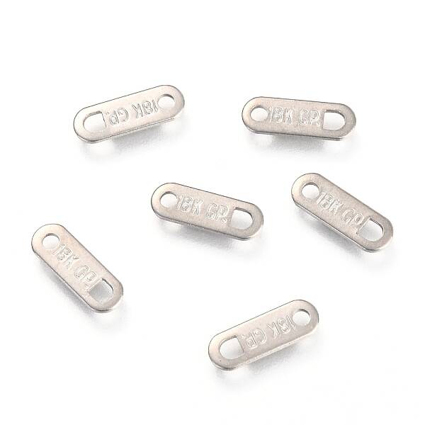 Tarnish Resistant 201 Stainless Steel Links Connectors