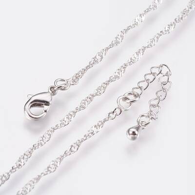 Long-Lasting Plated Brass Chain Necklaces