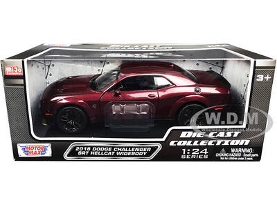 2018 Dodge Challenger SRT Hellcat Widebody Burgundy Metallic \