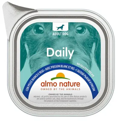 Almo nature Daily Menu with White Fish and Rice - 100GR