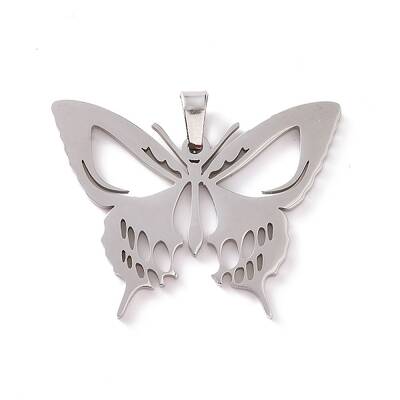 Non-Tarnish Hollow 201 Stainless Steel Pendants