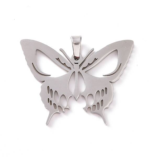 Non-Tarnish Hollow 201 Stainless Steel Pendants