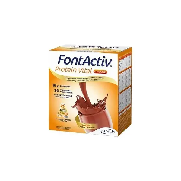 Ordesa Fontactiv Protein Vital Cioccolato 14 Buste