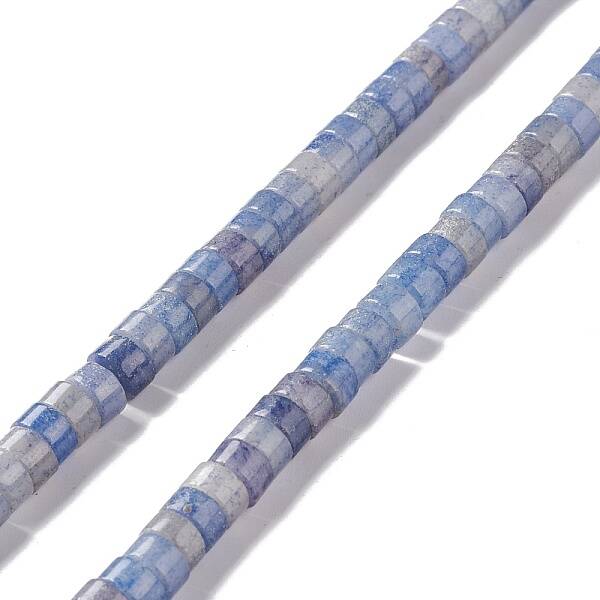 Dyed & Heated Natural Blue Aventurine Beads Strands