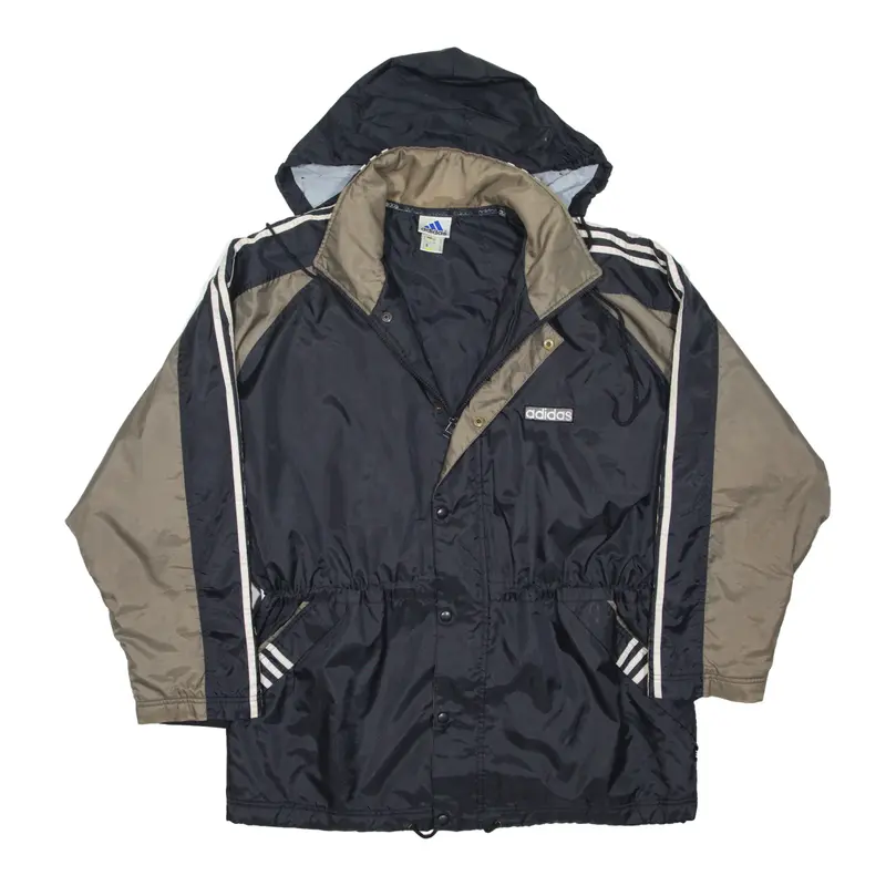 ADIDAS Insulated Jacket Black 90s Mens XL