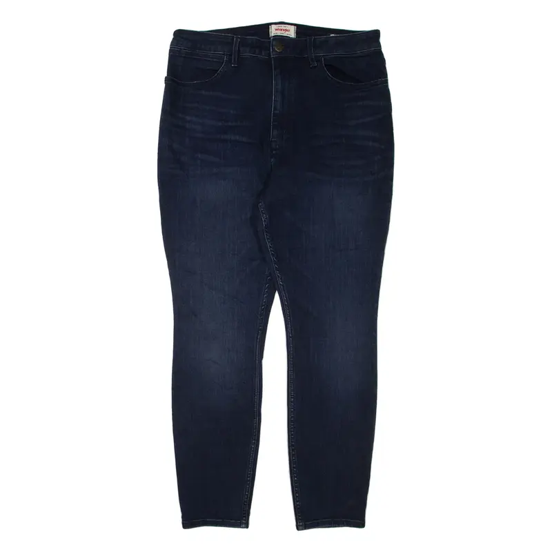 WRANGLER High Rise Womens Jeans Blue Regular Skinny W32 L28
