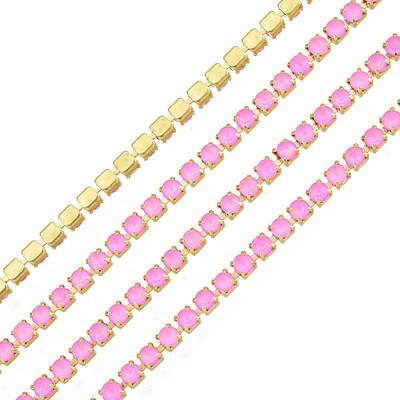 Brass Rhinestone Strass Chains