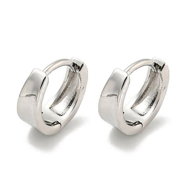 Brass Hoop Earrings