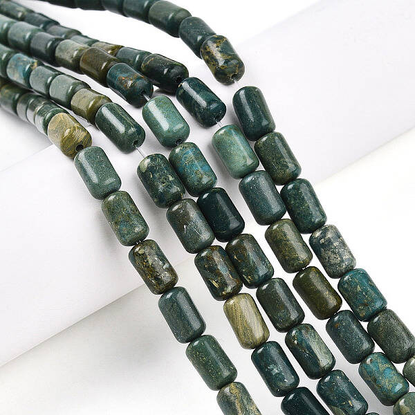 Natural Shoushan Jade Beads Strands