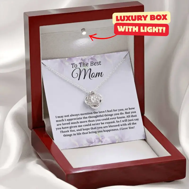 Gifts for Mom, To My Mom Necklace, Gift for Mom, Loved Mom, Mom Gift, Best Mom