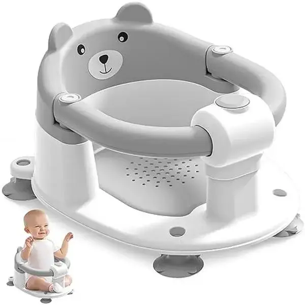 Morefeel Baby bath chair & tub | Safe, foldable bath seat for newborns | Must‑have item for baby bath time – comfy, secur...