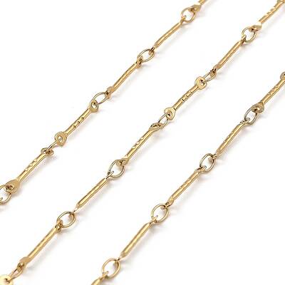 Ion Plating(IP) 304 Stainless Steel Rectangle Link Chains