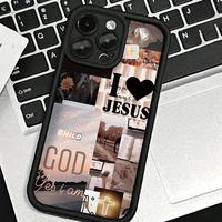 Letter Pattern Phone Case, Anti-fall Phone Protector Cover, Shockproof Phone Protective Case Compatible with iPhone 16 15 14 ...