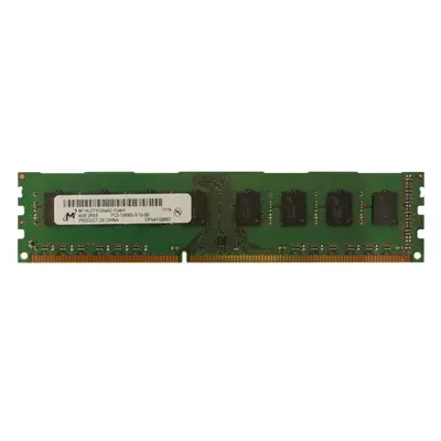 Micron MT16JTF51264AZ-1G4H1 | 4GB DDR3-1333MHz PC3-10600 Non-ECC Unbuffered UDIMM CL9 2Rx8 1.5V 240-Pin Memory Module