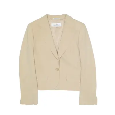 MAX MARA Blazer Jacket Beige Womens UK 6