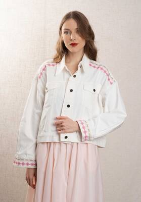Jacket 3350 Ecru | Color: ECRU | Size: M