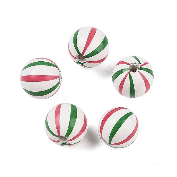 Wood European Beads