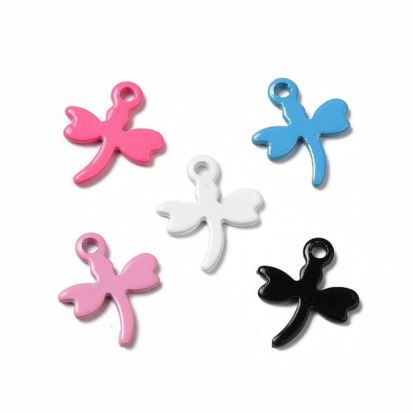 Spray Painted 201 Stainless Steel Charms