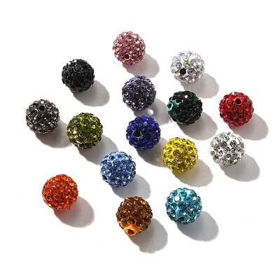 Pave Disco Ball Beads