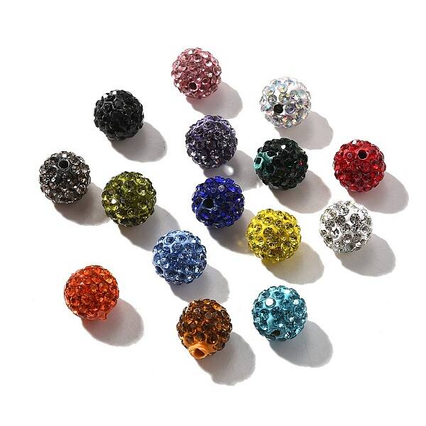Pave Disco Ball Beads