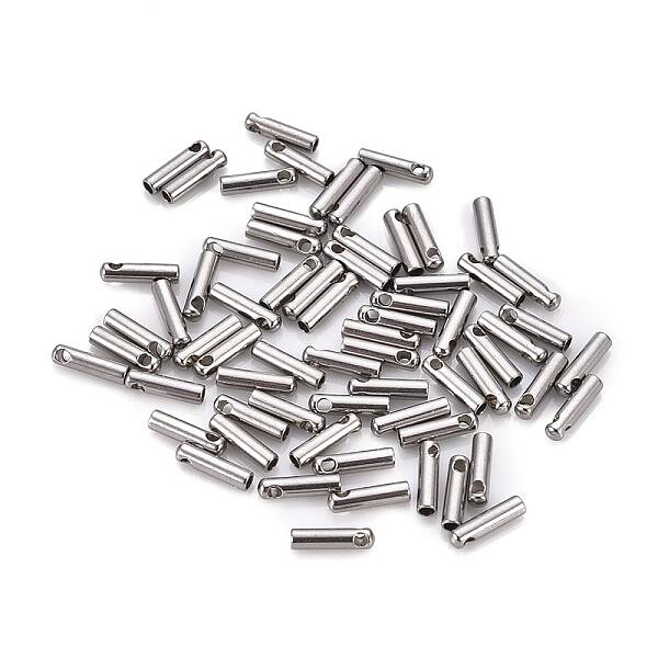 Tarnish Resistant 201 Stainless Steel Cord Ends