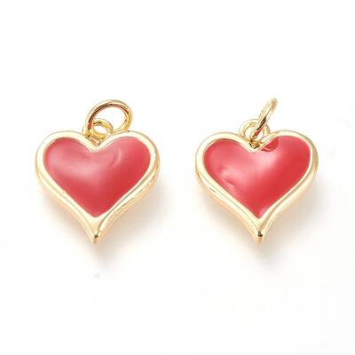 Real 18K Gold Plated Brass Charms