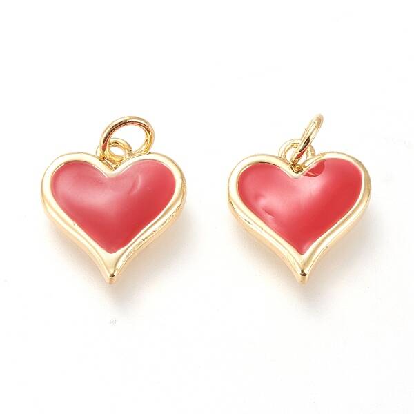 Real 18K Gold Plated Brass Charms