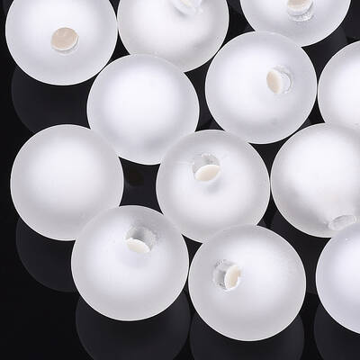 Transparent Acrylic Beads