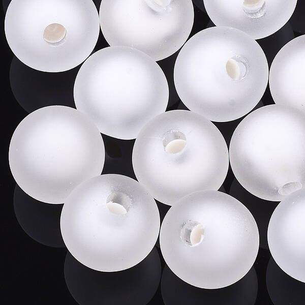 Transparent Acrylic Beads