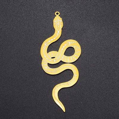 201 Stainless Steel Big Pendants