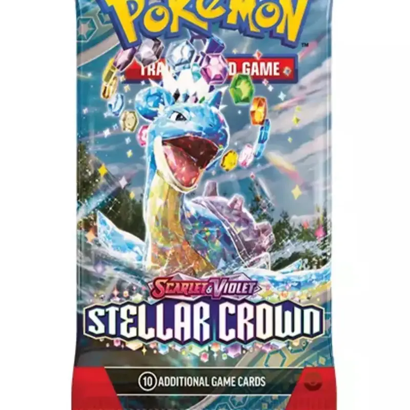 Pokemon TCG Stellar Crown Booster Pack x1