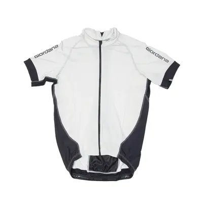 GIORDANA Cycling Full Zip Womens Jersey White M