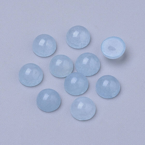 Natural White Jade Cabochons